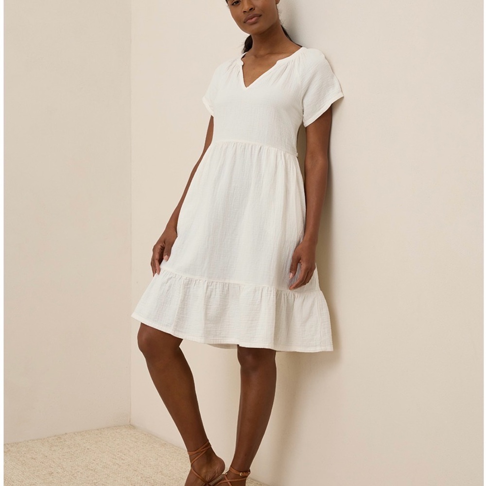 Coastal Double Gauze Breezy Dress